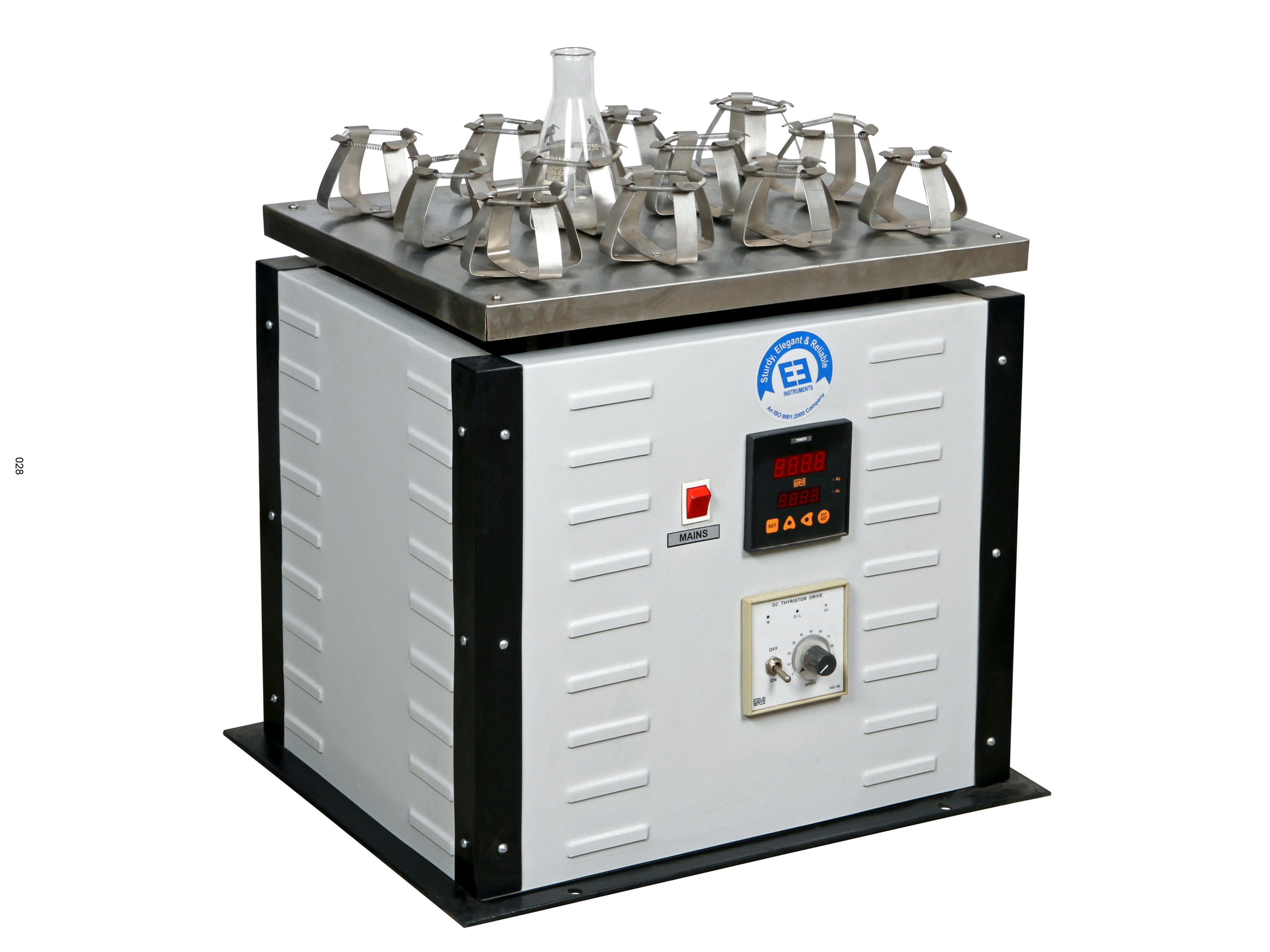 ROTARY SHAKING MACHINE FOR FLASKS
